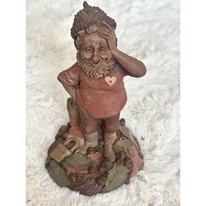 Tom Clark Cairn Studio "Locke" Gnome 1995 Signed Retired Resin